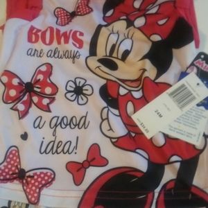 Disney Junior Minnie Mouse 2 piece sleepwaer
